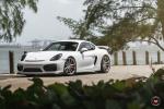 Porsche Cayman GT4 on Vossen Wheels (CG-203) 2016 года